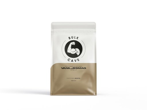 Proteinpulver med vaniljesmag